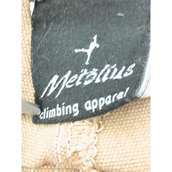 Metolius Men's Climbing Shorts Waist 35 Khaki Hike Fish Outdoor Cargo Bermuda - Picture 9 of 16